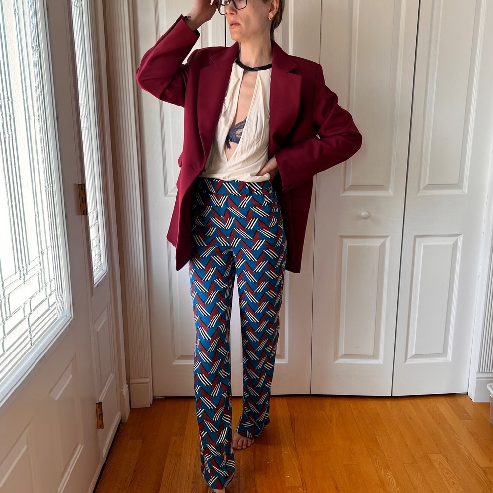 Zara Patterned Women's Pants